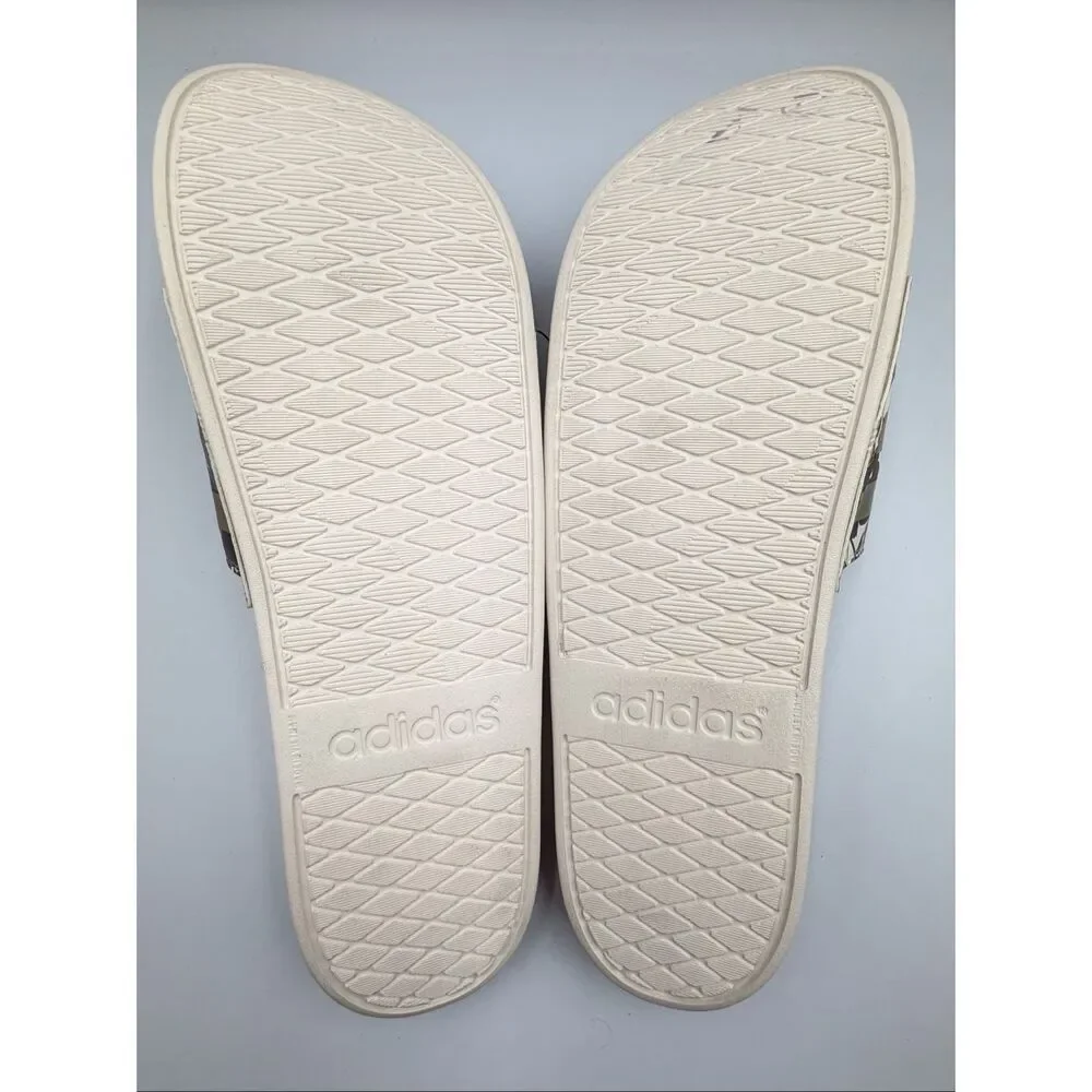 Adidas Adilette Floral Print Slides Sandals NWT Men’s Size 18 EU 54 Rare